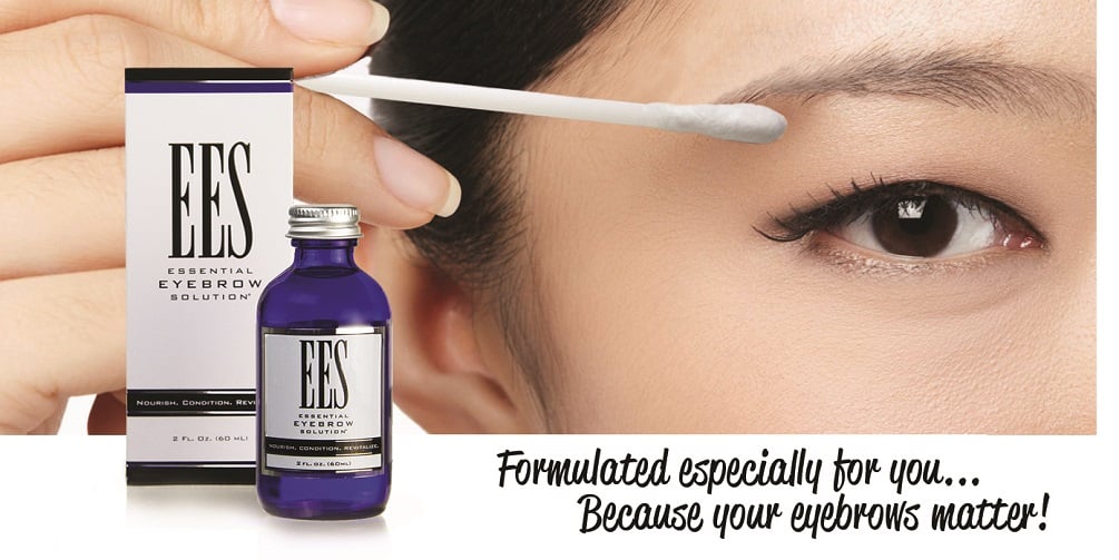 ees essential eyebrow solution application